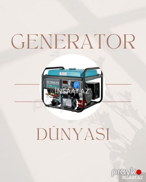 Güclü və etibarlı generatorlar — Bakı