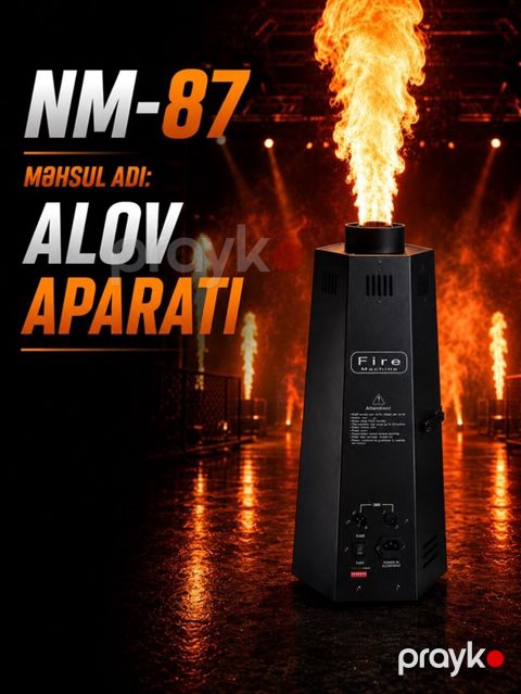 Məhsul: NM-87 Alov Aparatı Səhnə şouları, festival, konsert və — Bakı