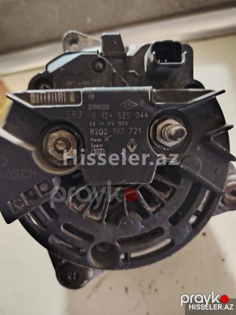 Bosch Generator 150a 12v (8200190721 / 0124525044) Azbat B — Bakı