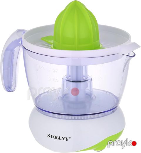 Sokany WK-725 Sitrus Şirəçəkən – 45W Güc, 700 ml Tutum, Kompakt və Rahat İstifadə — Bakı