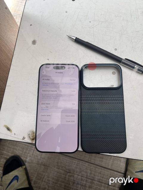 IPhone 17 Pro, 256 GB, Mavi, Face ID — Bakı