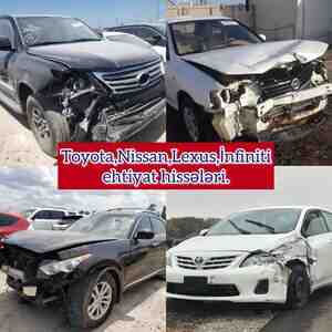 Toyota Lexus Nissan Infiniti ehtiyat hissələri — Bakı