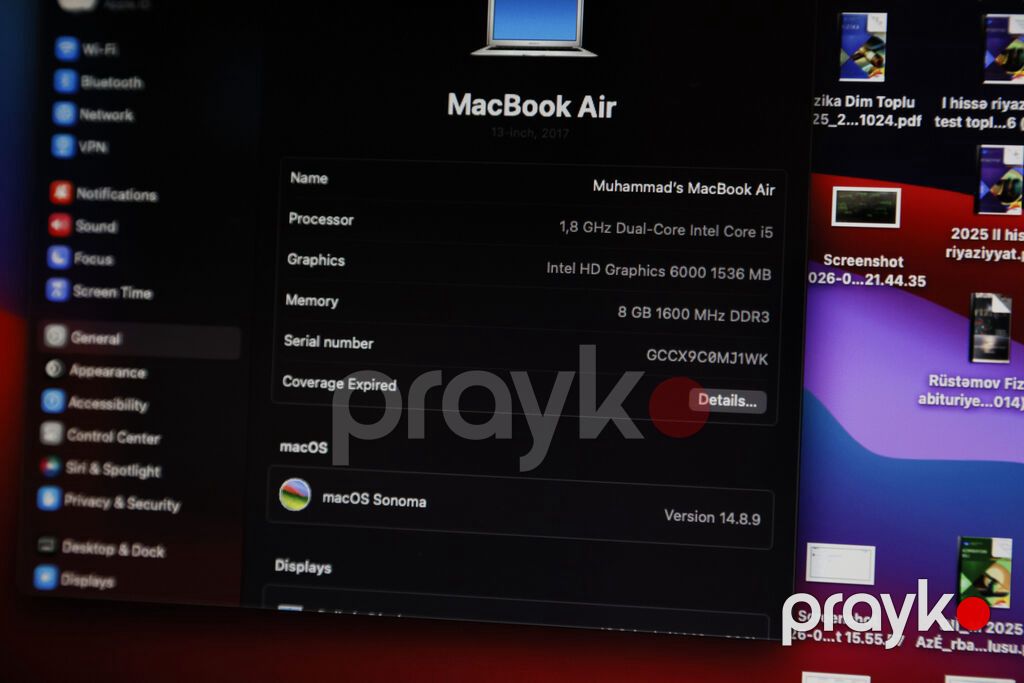 İşlənmiş Apple MacBook, 13.3 Intel Core i5, 128 GB, Ödənişli çatdırılma — Apple Macbook, Bakı (6)