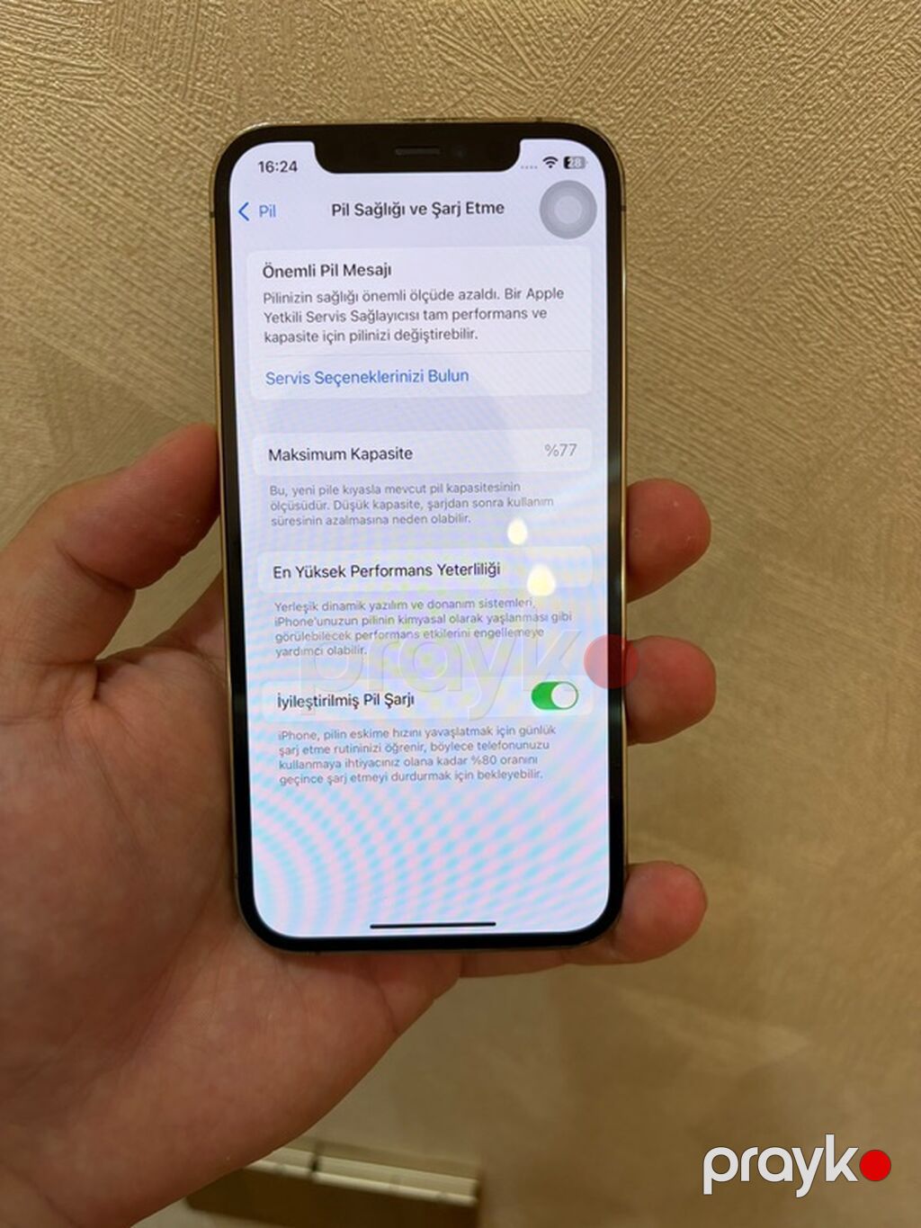 IPhone 12 Pro, 128 GB, Qızılı, Qırıq — Apple iPhone, Bakı (3)