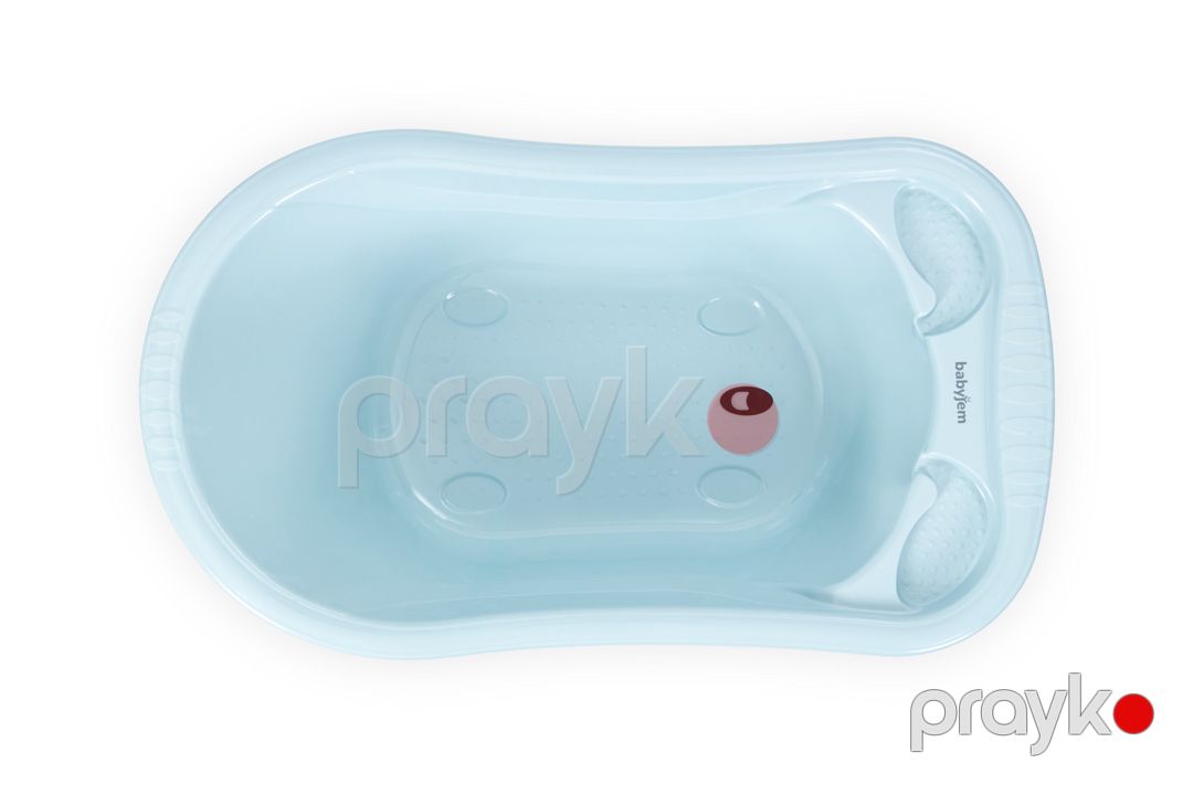 Drenaj tıxacı olan vanna Babyjem, mavi, 50 l — Mallar, Bakı (3)