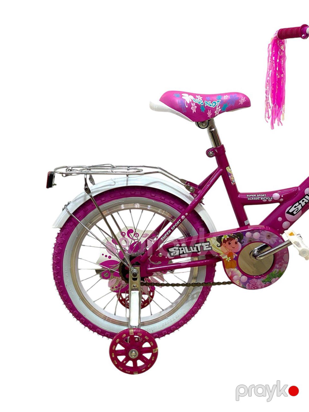 Uşaq velosipedi M1165, 16", çəhrayı — Velosipedlər, Bakı (3)