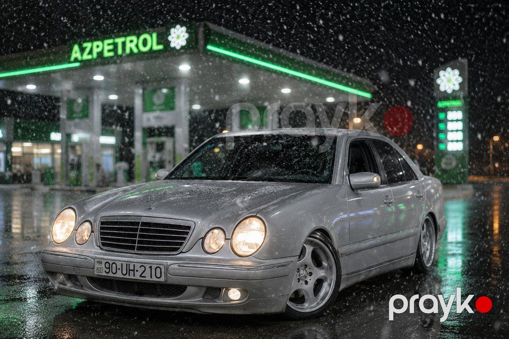 Mercedes E 220, 2.2 L, 2002 il, 478 434 km — Avtomobillər, Masallı (6)