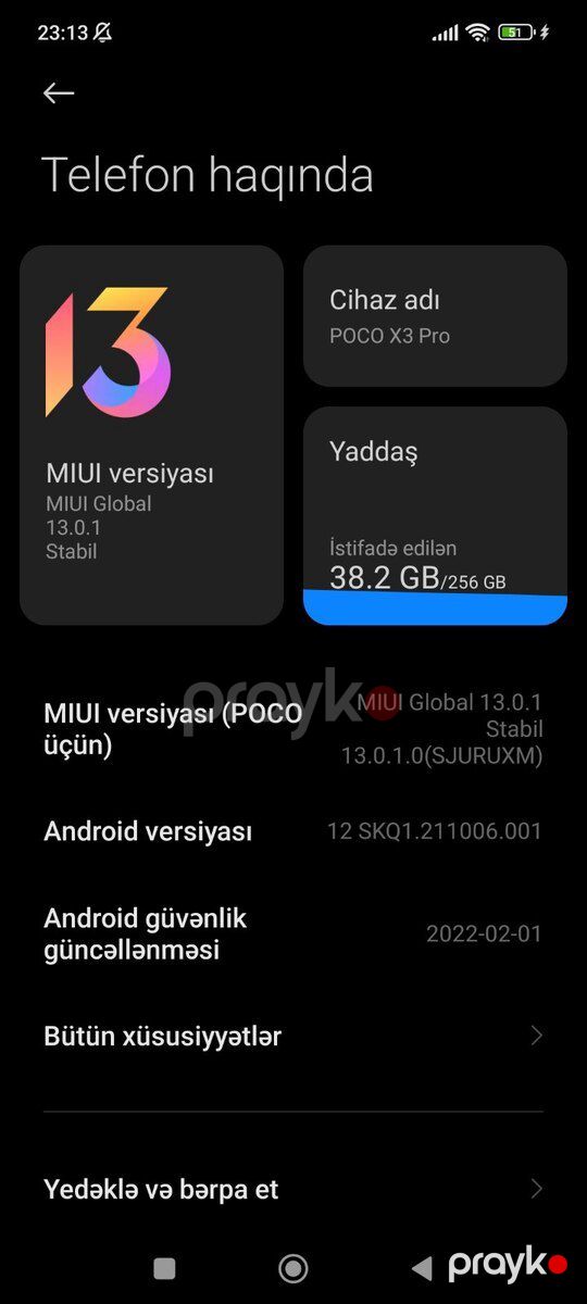 Xiaomi Poco X3 Pro Metal Bronze 256GB/8GB — Smartfonlar, Bakı (5)