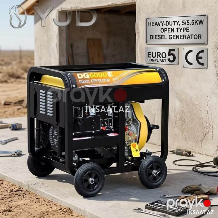 Benzin generator — Keçici avadanlıqlar, Bakı (3)