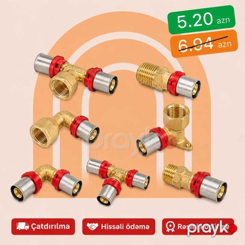 Tiemme Press Fittings — Bakı