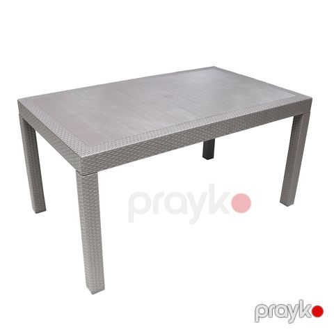 Masa rattan sönmez 0327 90X150 qəhvəyi — Bakı
