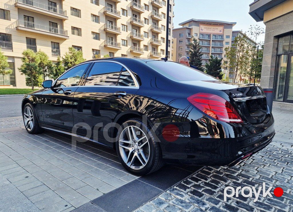 Mercedes S 550, 4.7 L, 2014 il, 165 000 km — Avtomobillər, Bakı (5)