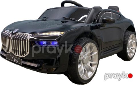 Uşaq elektrik avtomobili i7 RQSC001, 6 yaşa qədər, qara — Bakı