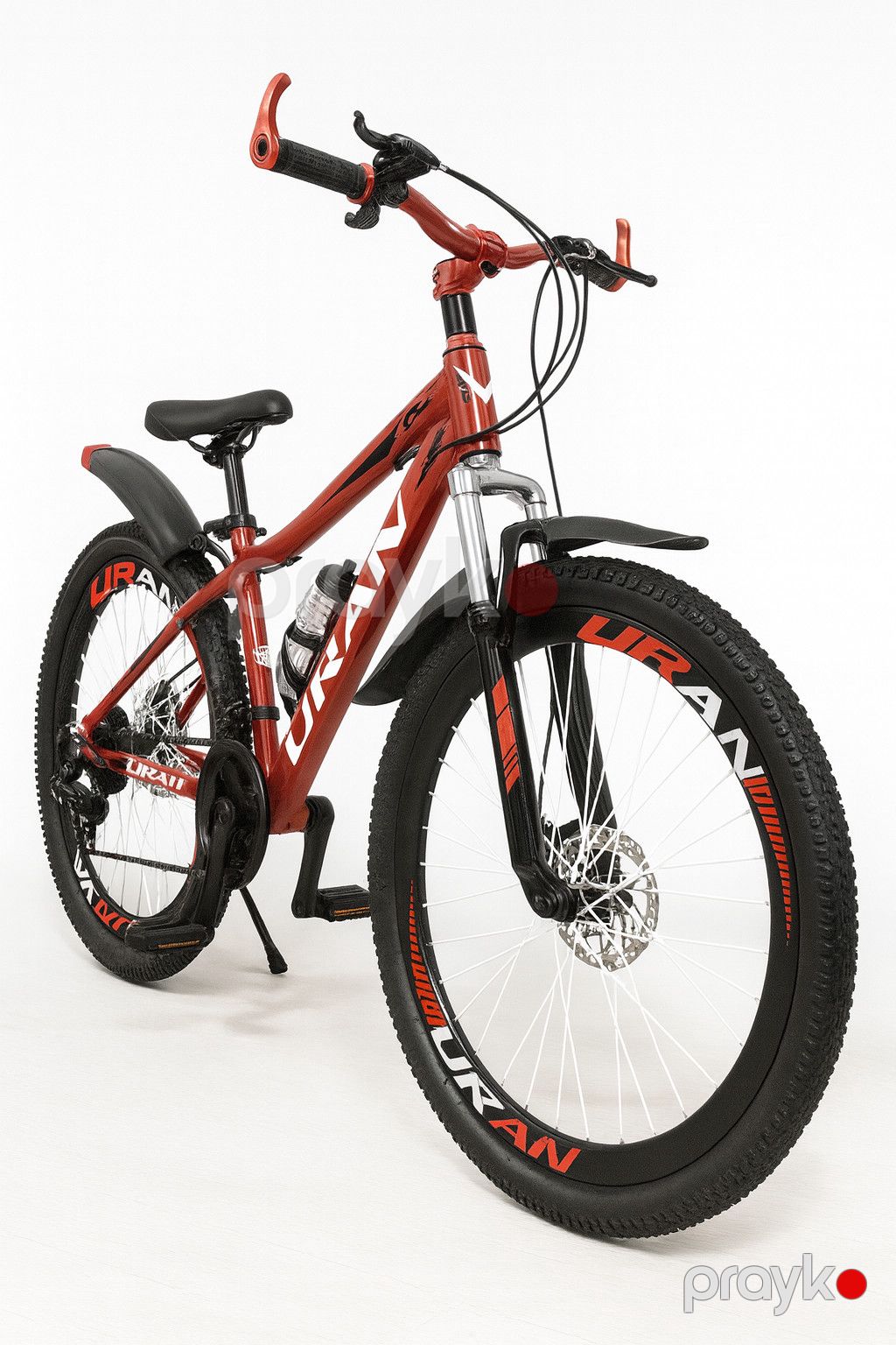 Dağ Velosipedi Uran DualShock 26 ölçü Sport Bike RED — Velosipedlər, Bakı (3)