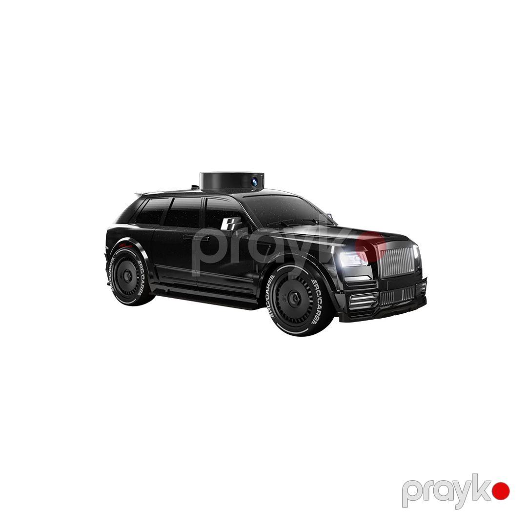 Radio ilə idarə olunan avtomobil Telecar 720P HD kameralı, 5+ yaş, qara, pultlu — Mallar, Bakı (3)