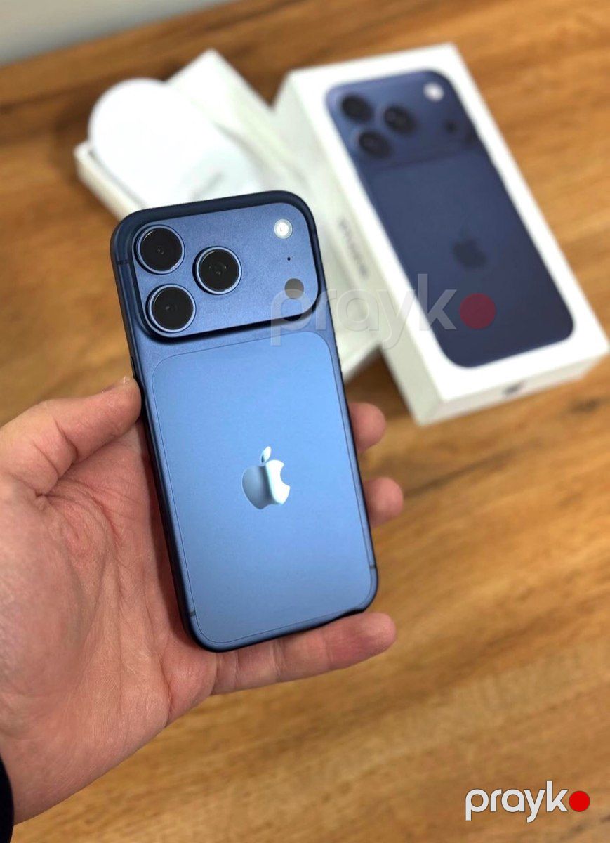 Apple iPhone 17 Pro Deep Blue 256GB/12GB — Smartfonlar, Bakı (3)