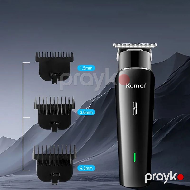 Trimmer Kemei KM-1115 Black — Saç kəsmə maşınları, Bakı (3)