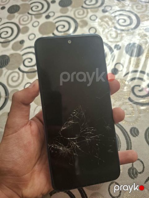 Redmi Note 10S, 128 GB, rəng - Mavi, Qırıq — Bakı