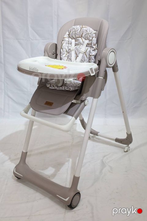 Uşaq yedizdirmə oturacaqları Kidilo KD-005, metal, boz — Bakı