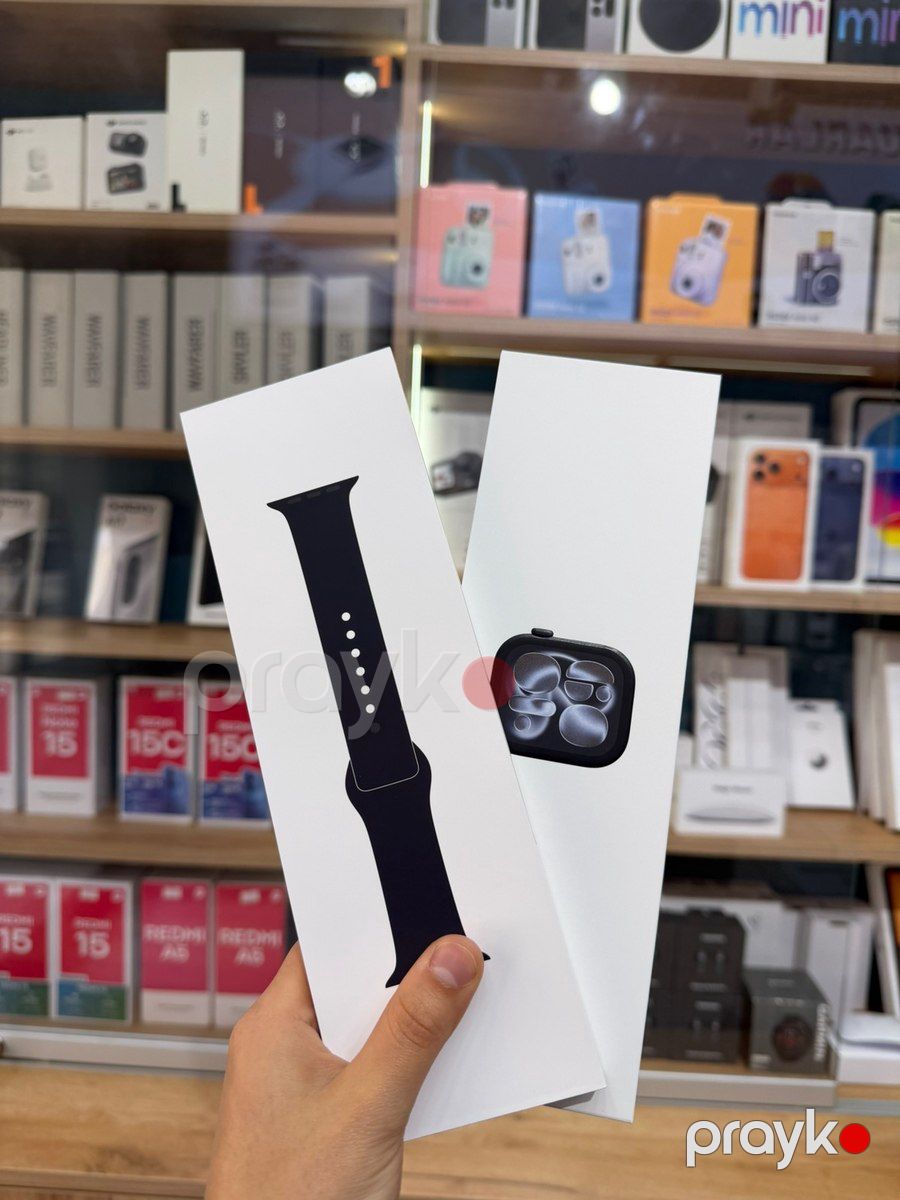 Apple Watch Series 11 (42mm) Jet Black — Ağıllı saatlar və biləkliklər, Bakı (3)