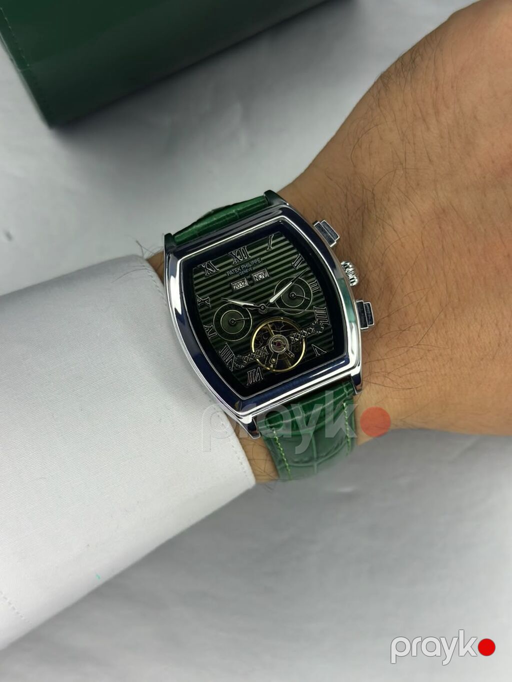 Yeni, Qol saatı, Patek Phillipe, rəng - Yaşıl — Qol saatları, Bakı (7)
