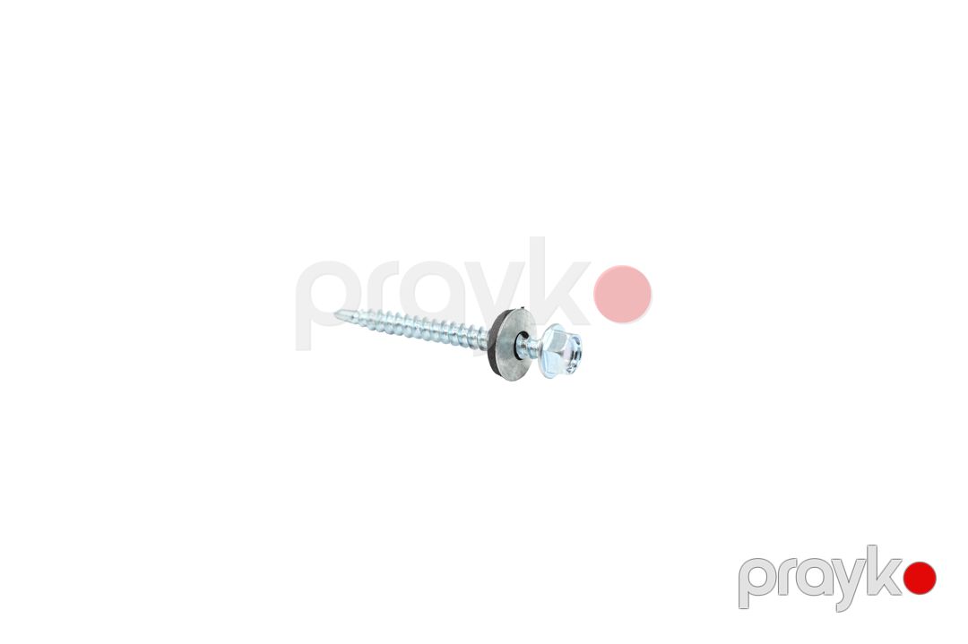 Dam örtüyü (şifer) üçün vint (ŞURUP)4.8*50 mm (P=100 ədəd) SV1004 — Təmir və inşaat, Bakı (2)