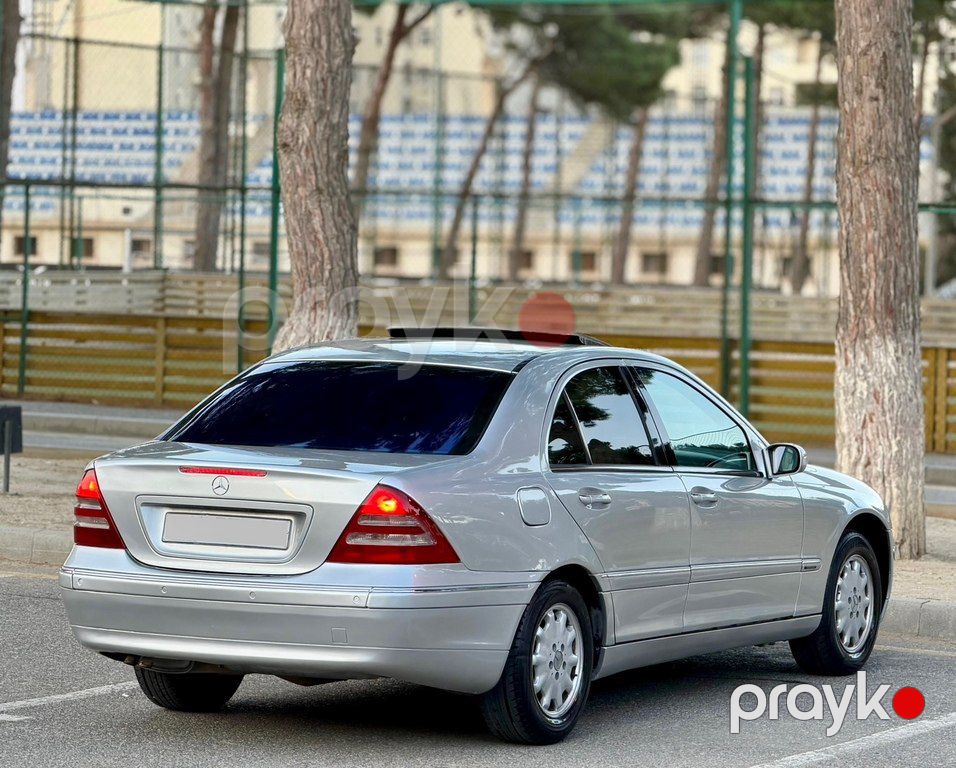 Mercedes C 180, 2.0 L, 2001 il, 321 021 km — Avtomobillər, Bakı (12)