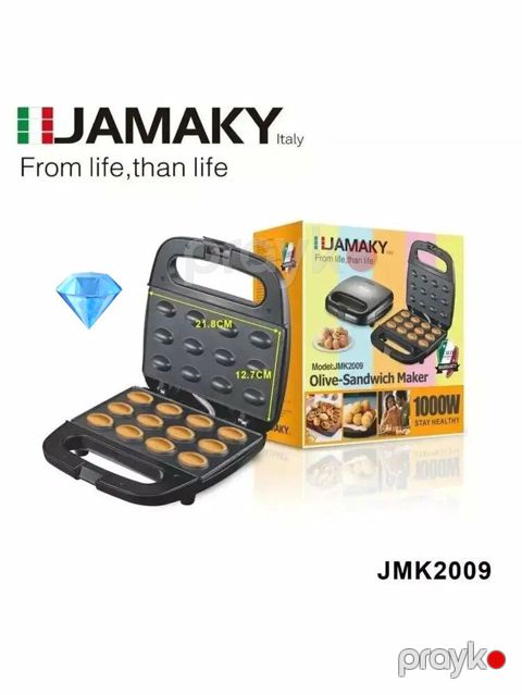 Jamaky Italy JMK2009 “Olive-Sandwich Maker” – evdə ləzzətli peçenye və — Bakı