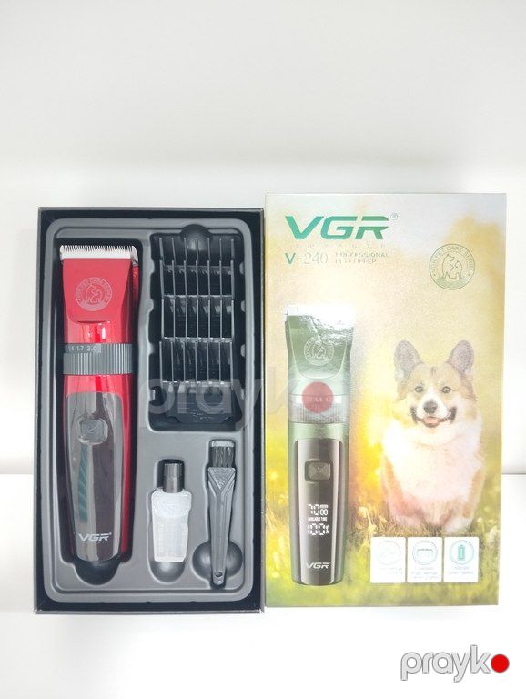 İt pişik qırxan "VGR 240 1500mAh 4 speed 7000RPM Cord/Cordless" — Heyvan malları, Bakı (6)