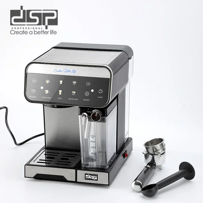 Qəhvəbişirən DSP KA3157_HLY Silver — Etrend.az — Coffee machines and coffee makers