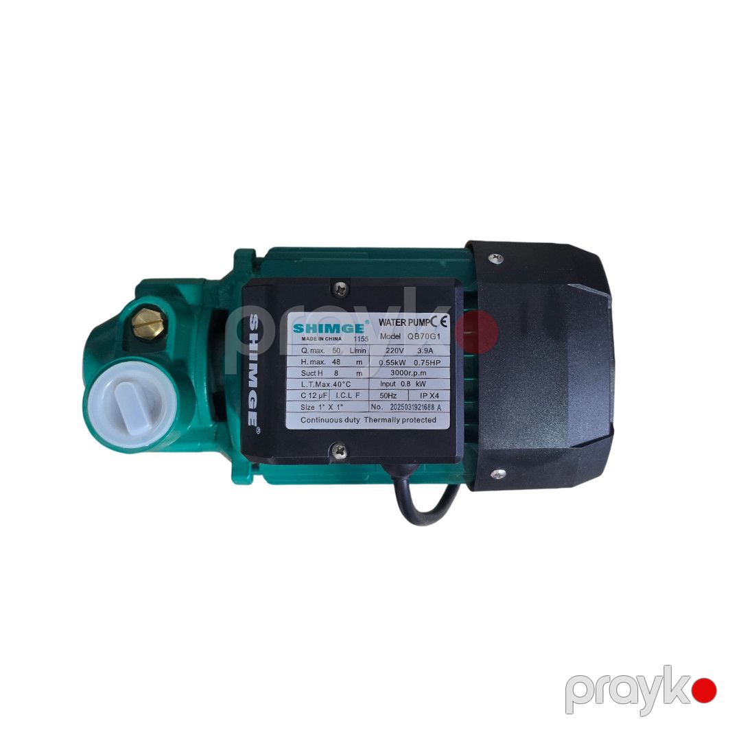 Su nasosu Shimge QB70G1, 220 Vt — Mallar, Bakı (3)