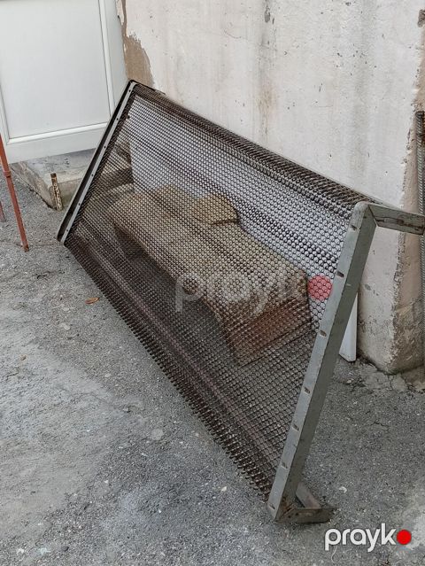Metal çarpayı karkası və tor şəbəkəli əsas Tam metal konstruksiya — Bakı
