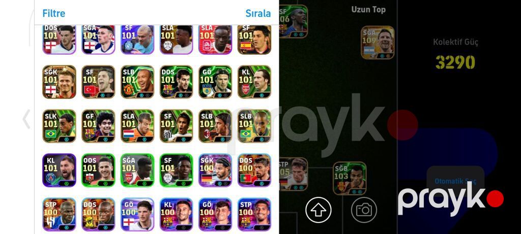Məhsul: eFootball mobil oyunu üçün tam qurulmuş klub hesabı Təsvir — Digər, Digah (3)