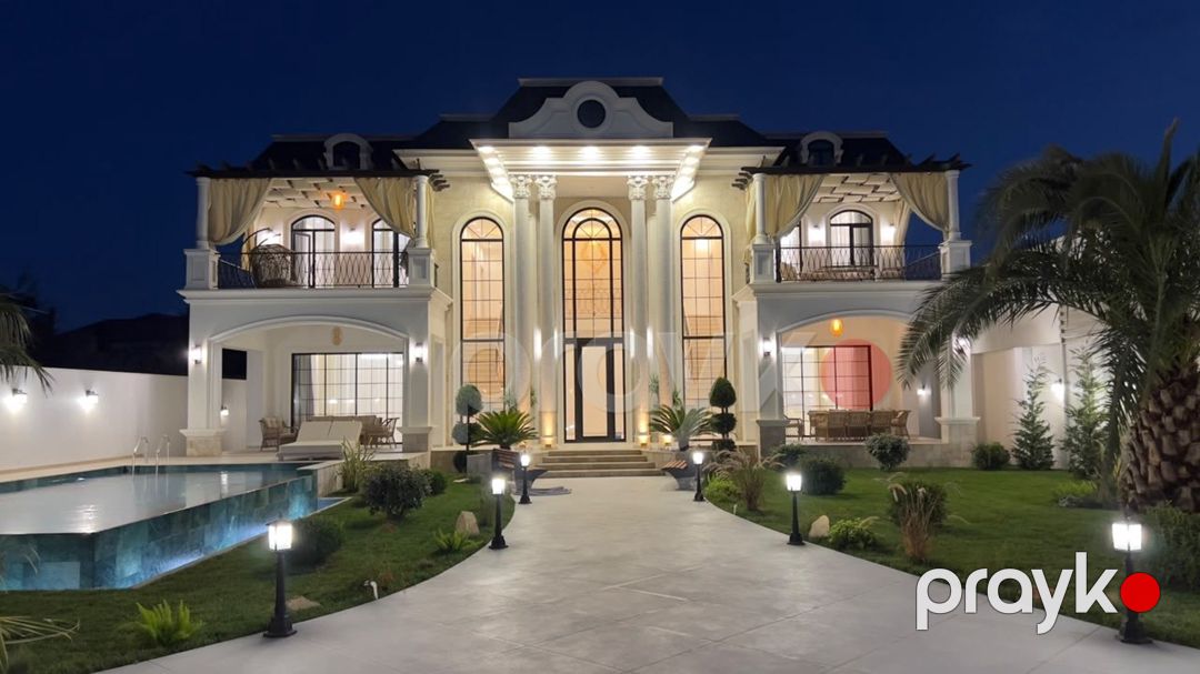 Satılır 6 otaqlı həyət evi/bağ evi 350 m² — Ev, villa, Bakı (4)