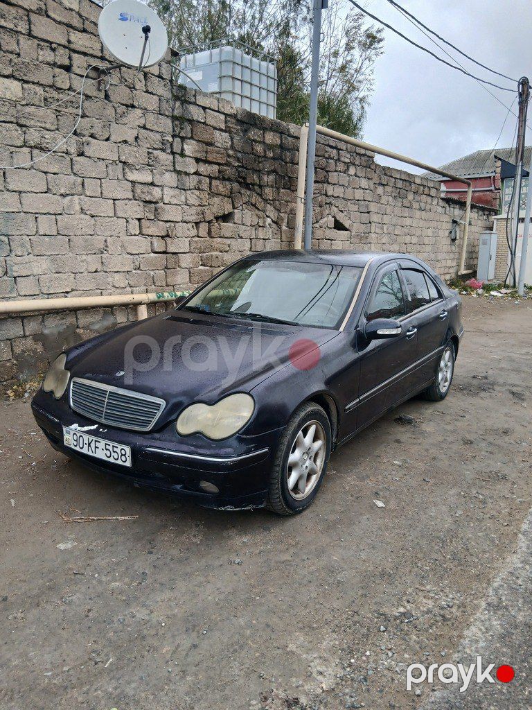 Mercedes C 200, 2.0 L, 2000 il, 460 000 km — Avtomobillər, Bakı (7)