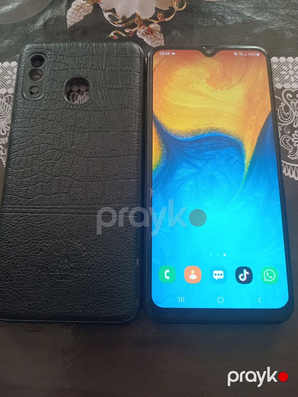 Samsung Galaxy A20, 32 GB, rəng - Qara, Barmaq izi — Samsung, Gəncə (2)