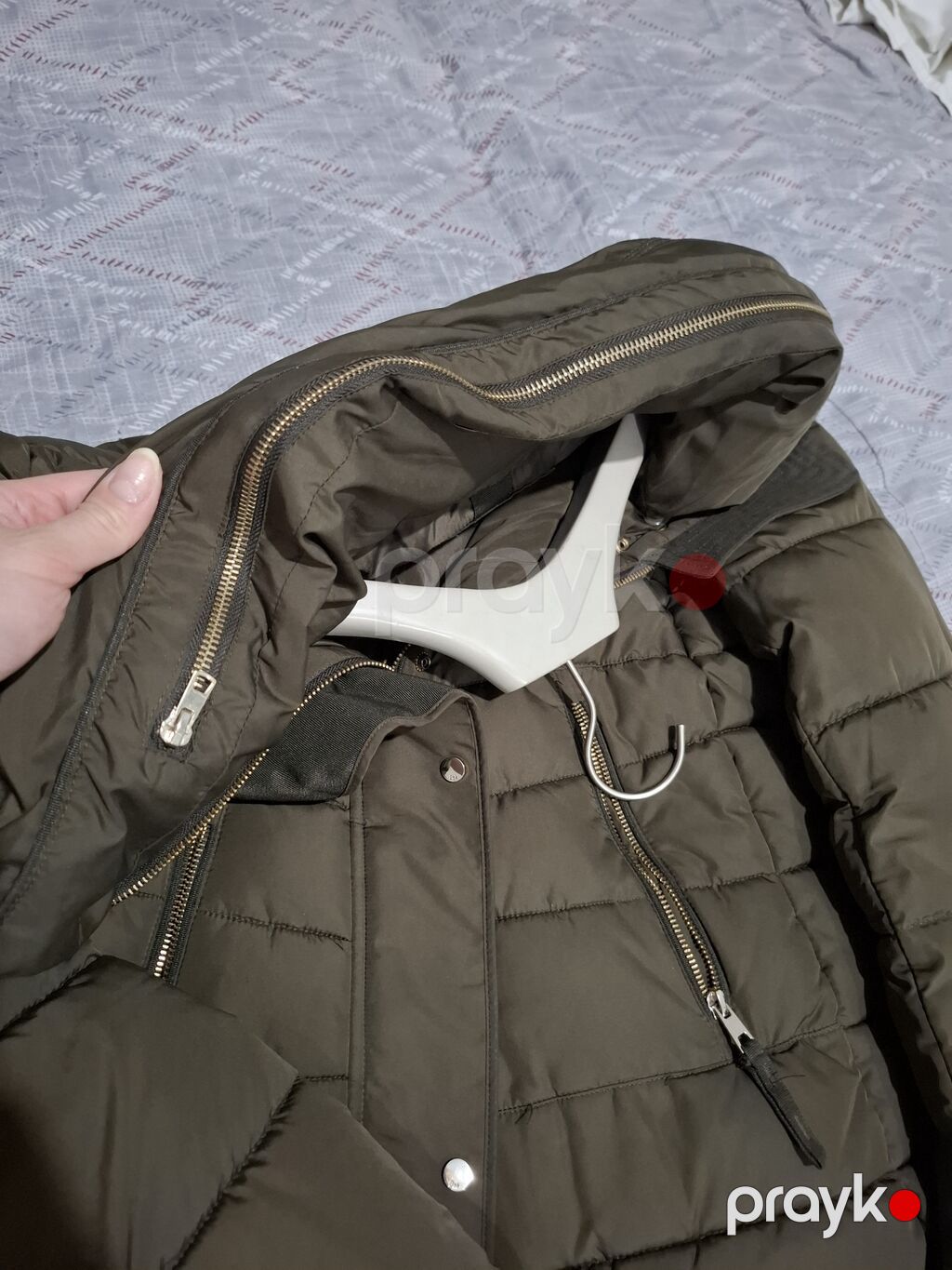 Puxovik kurtka, Bershka, L — Jaketlər, Bakı (3)