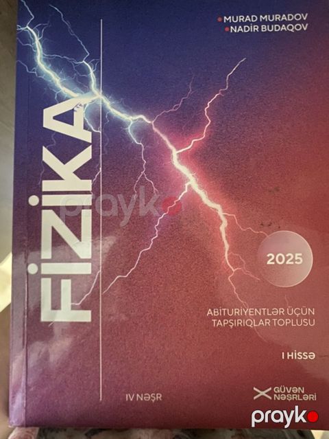 Məhsul: “Fizika – Abituriyentlər üçün tapşırıqlar toplusu” (I hissə) — Bakı