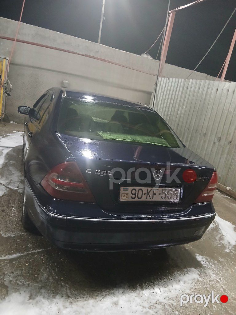 Mercedes C 200, 2.0 L, 2000 il, 460 000 km — Avtomobillər, Bakı (5)