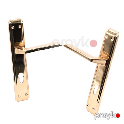 Qapı qolu safe/m aynalı 85X nikel/qızılı V003 — Bakı