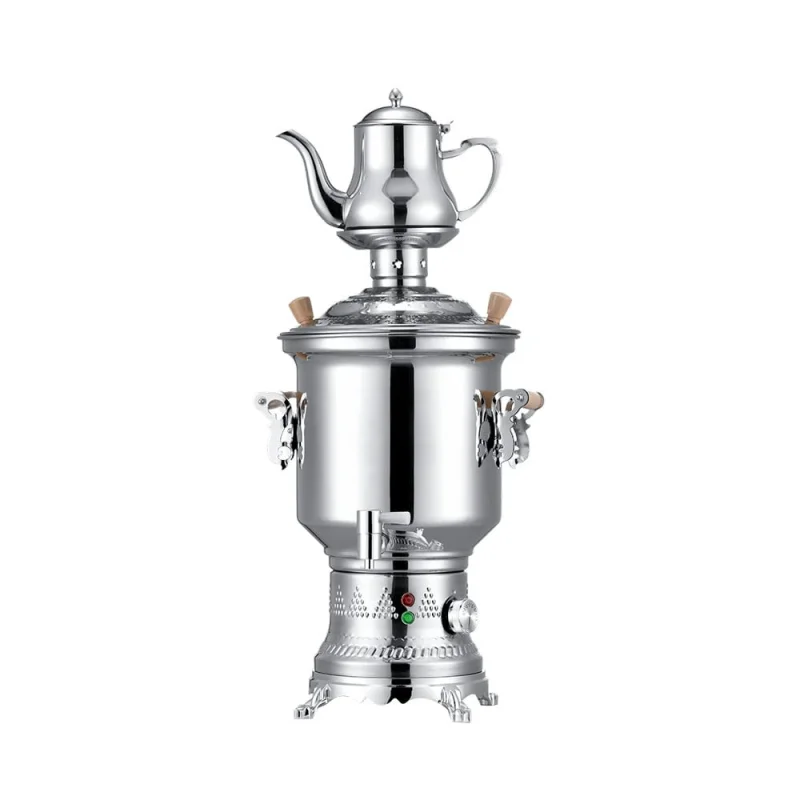 Samovar Orvica TECH_ORM-3316 2800 W 10.0 l Polad — Elektrik çaydanları və termoslar, Bakı (3)