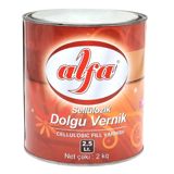 Alfa sellülozik dolğu vernik 2,5 l — Omid.az — Təmir və tikinti