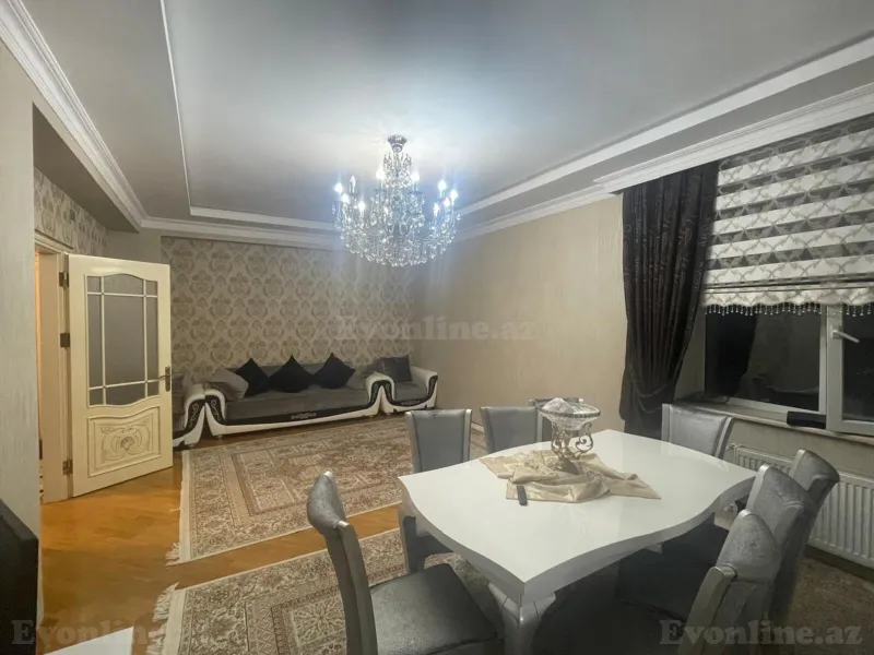 Satılır 3 otaqlı Mənzil Yeni tikili 107 m² Bakı, Xətai r., Həzi Aslanov m — Mənzil, Bakı (3)
