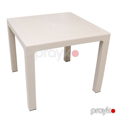 Masa rattan sönmez 224 90X90 ağ — Bakı