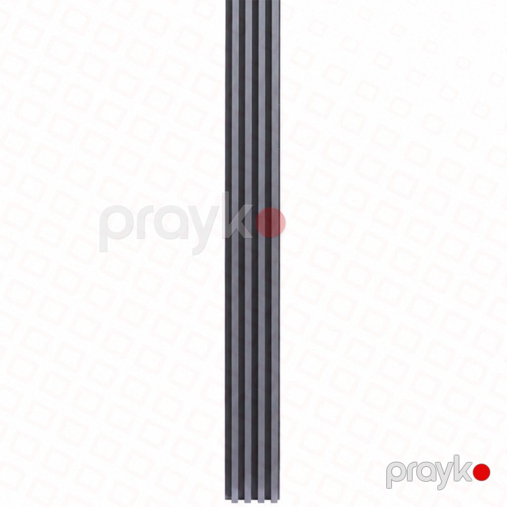 Hıll fan dekorativ panel 17X300 sm 004 sədəf antrasit — Divar kağızları, Bakı (2)