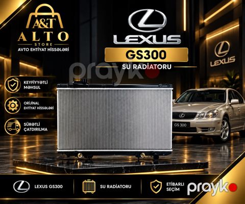 "Lexus GS300" su radiatoru — Bakı