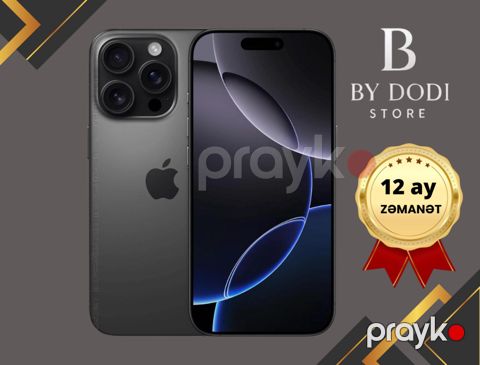 Apple iPhone 16 Pro Max Black Titanium 256GB/8GB