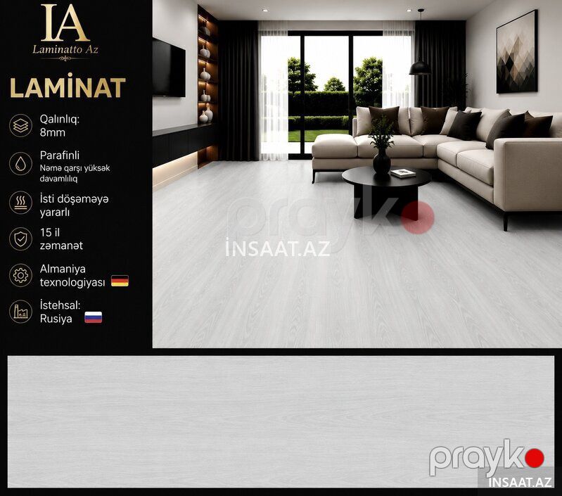 Laminat 8mm — Döşəmə örtükləri, Bakı (2)