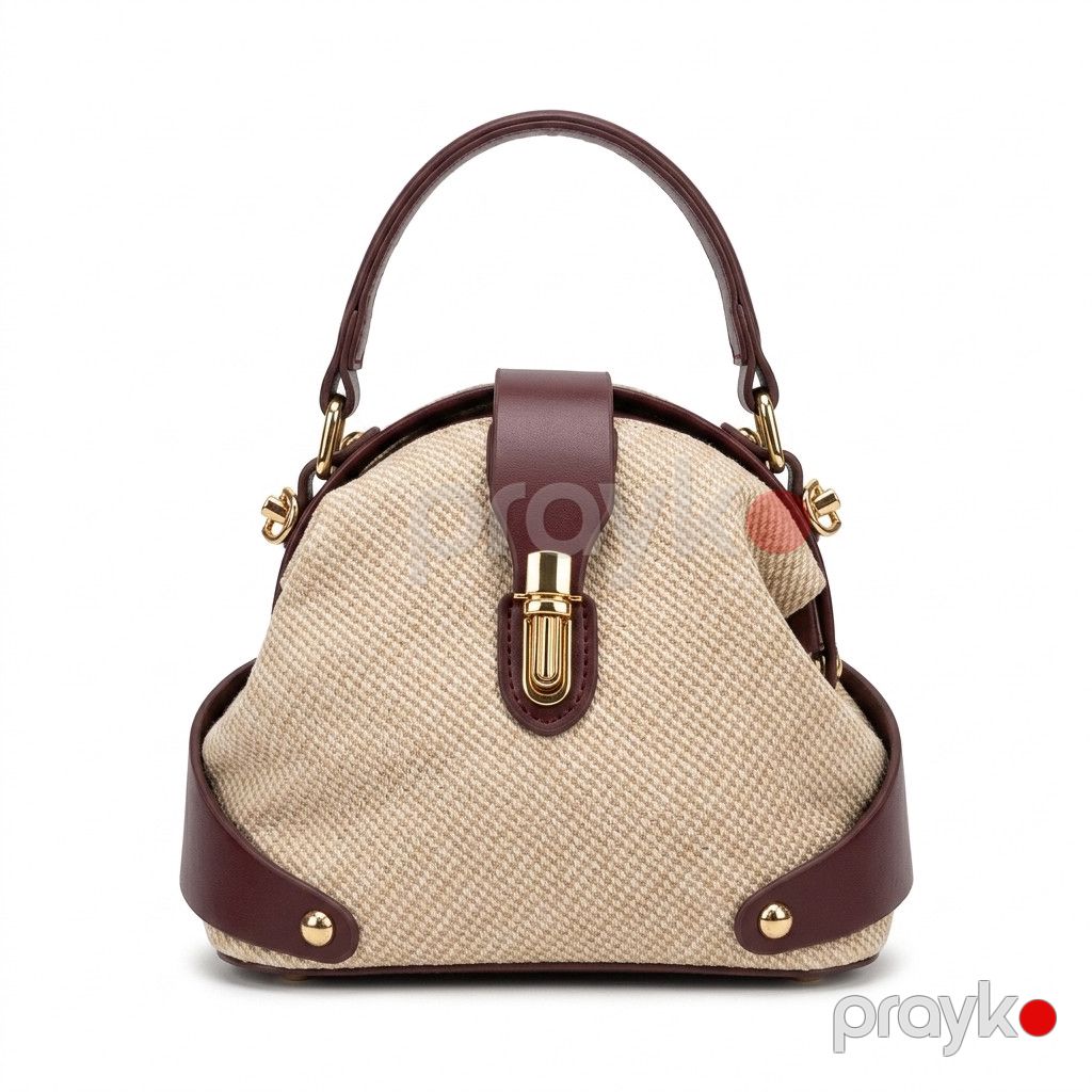 Doctor Bag / Retro Süjetli Çiyin Çantası — Mallar, Bakı (3)