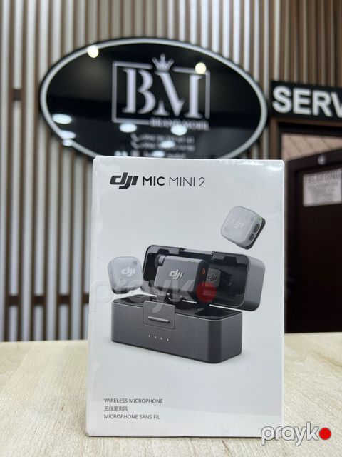 DJI Mic Mini 2 Simsiz Yaxa Mikrofonu — Bakı